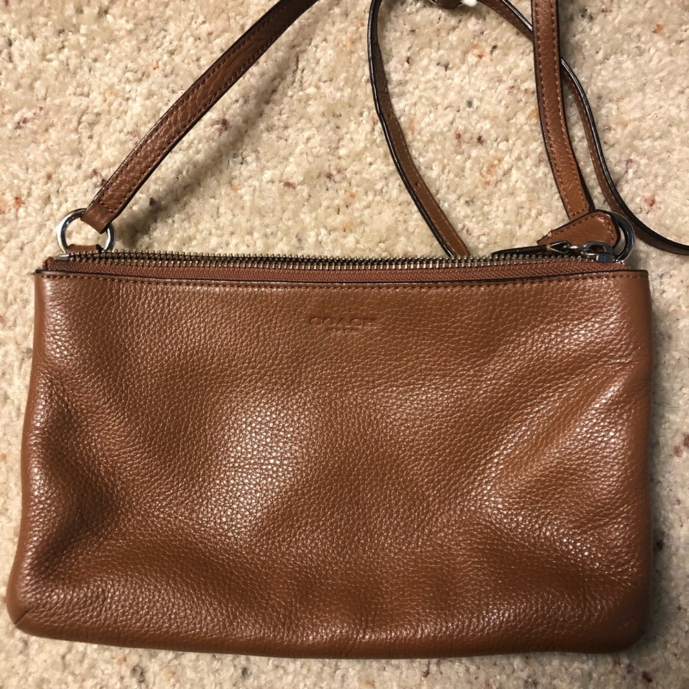 Coach Leather Crossbody Bag